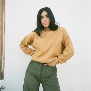 Selva / Negra Abbi pant olive corduroy wide straight leg size 6